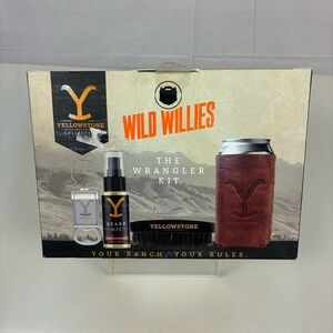 NIB Wild Willies Yellowstone Collection The Wrangler Beard Kit